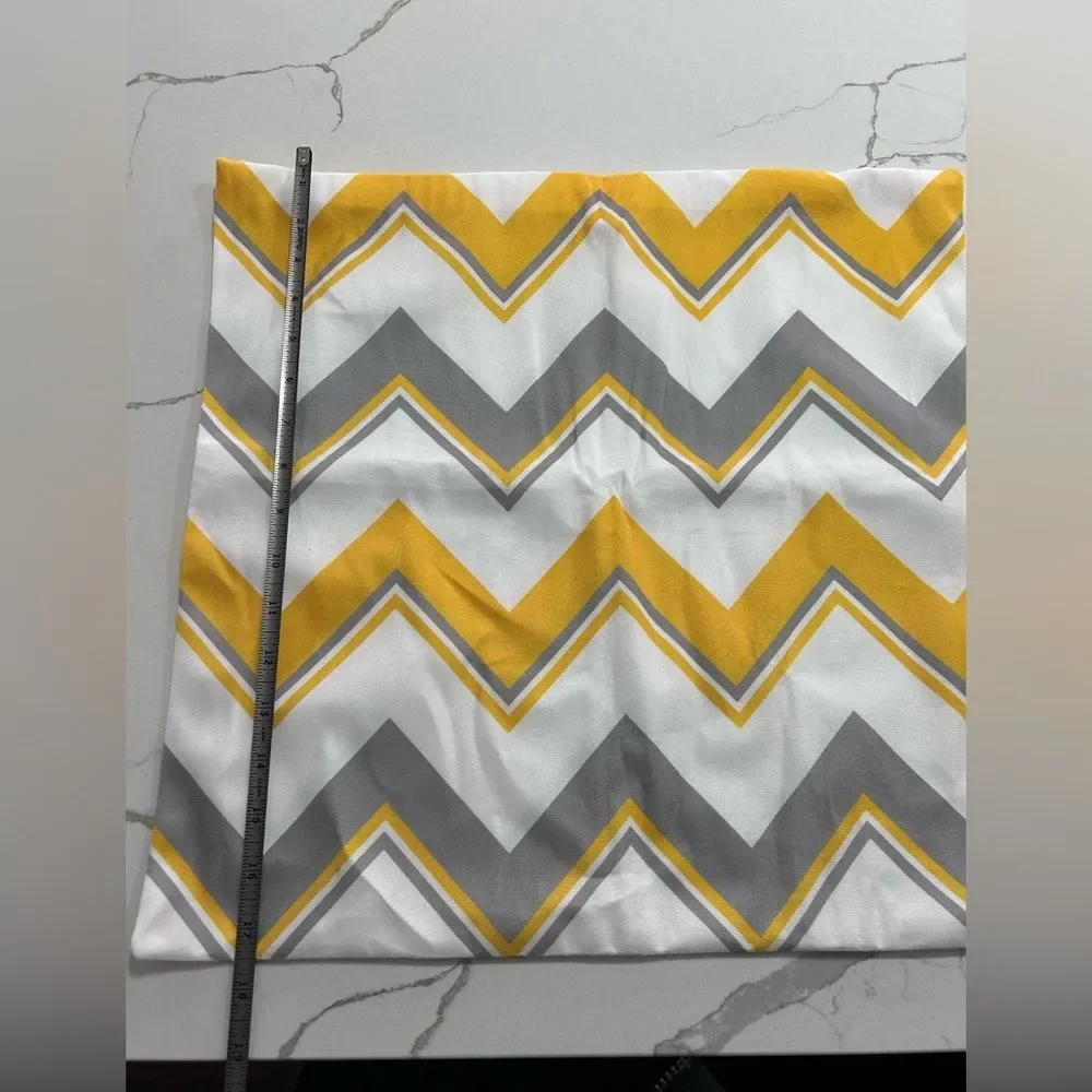 Bundle 3 pillowcases Navy & Yellow & Grey & White